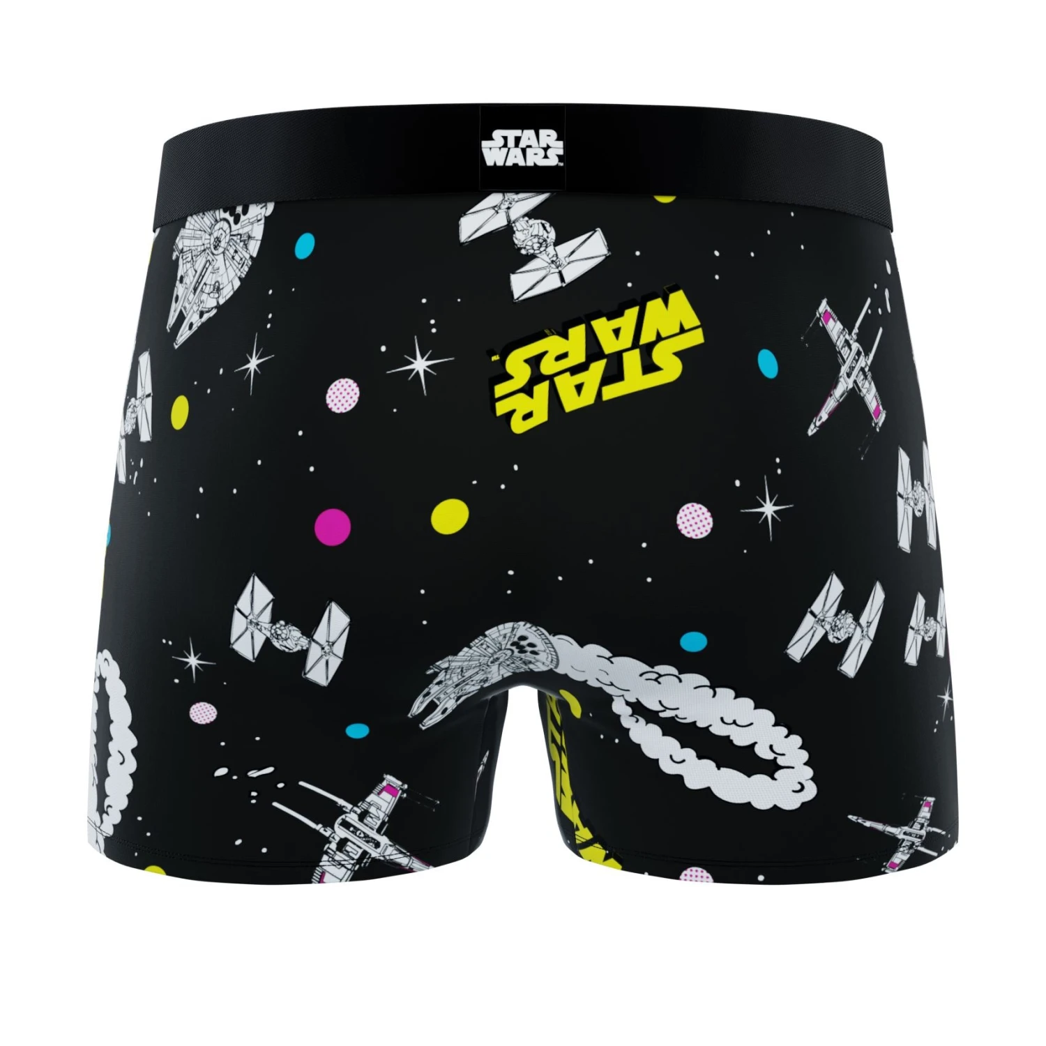 CRAZYBOXER Star Wars Spaceships Men's Boxer Briefs (2 Pack) 5 CRAZYBOXER Star Wars Spaceships Men's Boxer Briefs (2 Pack) - Image 3