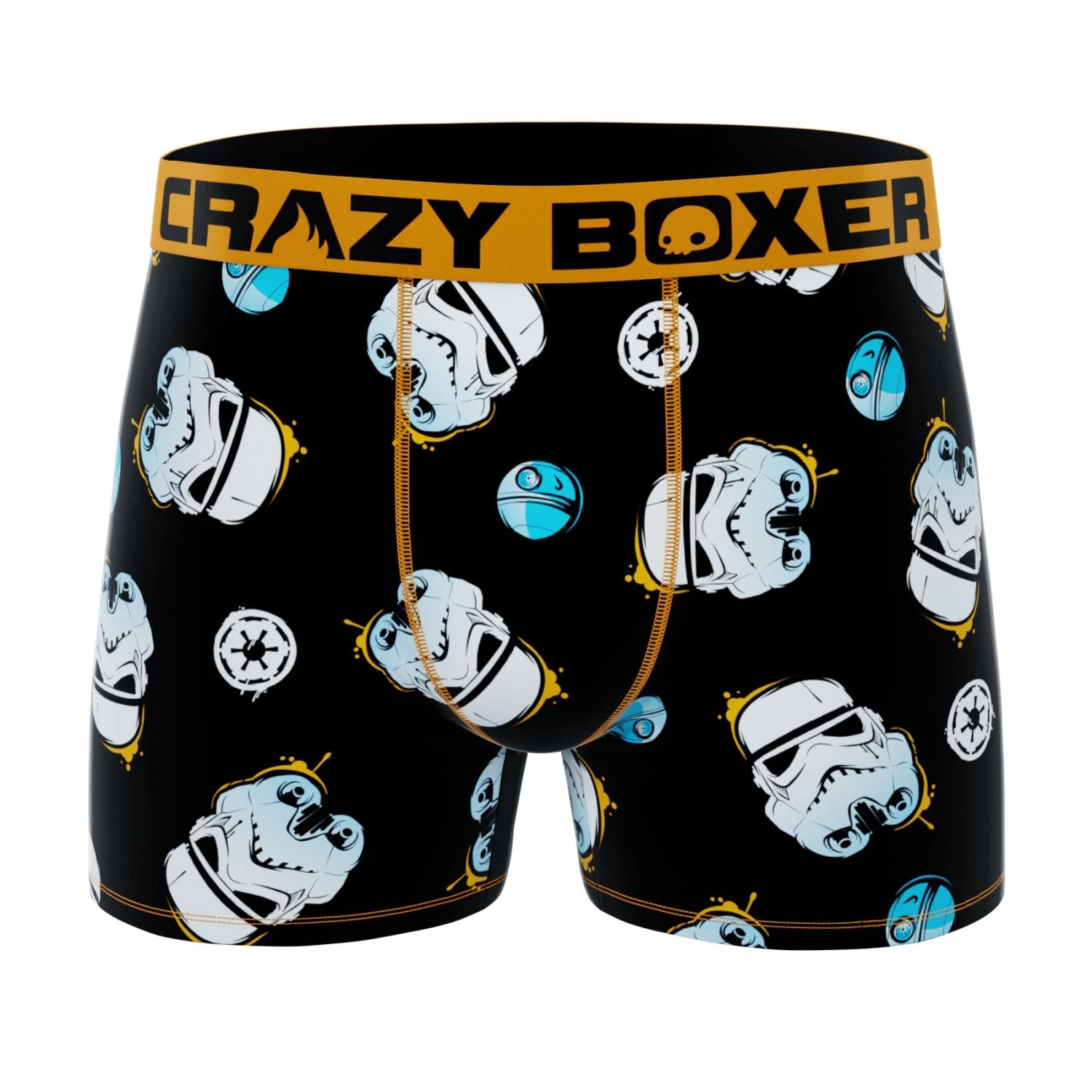 CRAZYBOXER Star Wars Spaceships Men's Boxer Briefs (2 Pack) 6 CRAZYBOXER Star Wars Spaceships Men's Boxer Briefs (2 Pack) - Image 4