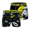 CRAZYBOXER Star Wars Stromtroopers Space Ships Men's Boxer Briefs (2 Pack) -Crazyboxer Sales Store CBSTW0103X2C3 1