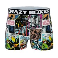 CRAZYBOXER Star Wars Stromtroopers Comic Men's Boxer Briefs (2 Pack) -Crazyboxer Sales Store CBSTW0103X2C5 7