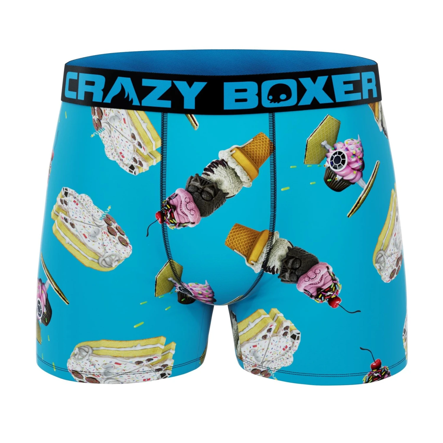 CRAZYBOXER Star Wars Ice Cream Desert Men's Boxer Briefs (2 Pack) 4 CRAZYBOXER Star Wars Ice Cream Desert Men's Boxer Briefs (2 Pack) - Image 2