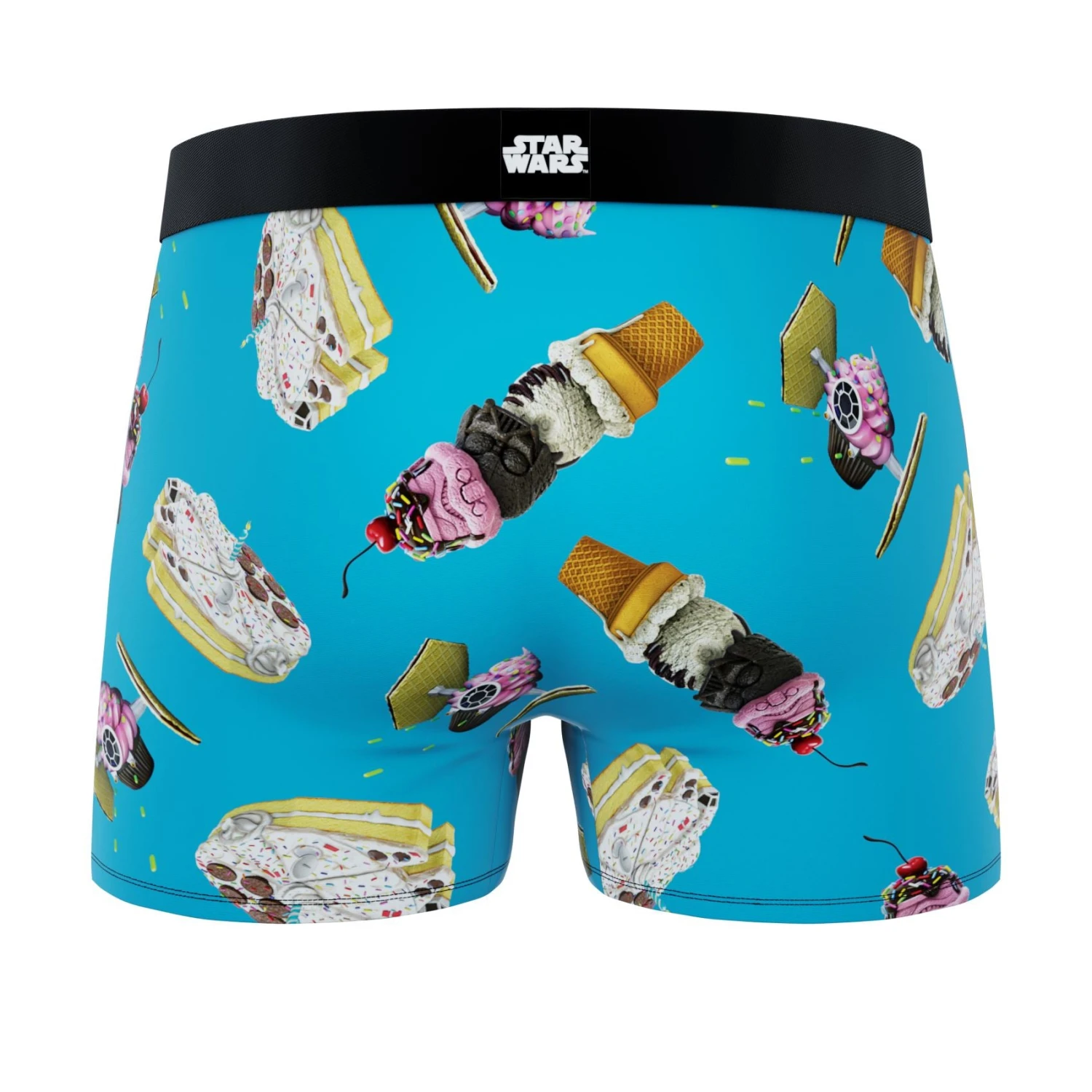 CRAZYBOXER Star Wars Ice Cream Desert Men's Boxer Briefs (2 Pack) 5 CRAZYBOXER Star Wars Ice Cream Desert Men's Boxer Briefs (2 Pack) - Image 3