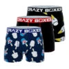 CRAZYBOXER Star Wars Ice Cream Men's Boxer Briefs (3 Pack) -Crazyboxer Sales Store CBSTW0103X3A2 1
