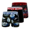 CRAZYBOXER Star Wars Men's Boxer Briefs (3 Pack) -Crazyboxer Sales Store CBSTW0103X3C3 1