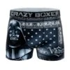 CRAZYBOXER Star Wars Darth Vader Men's Boxer Briefs -Crazyboxer Sales Store CBSTW0104DARK 0
