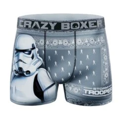 CRAZYBOXER Star Wars Stormtrooper Men's Boxer Briefs