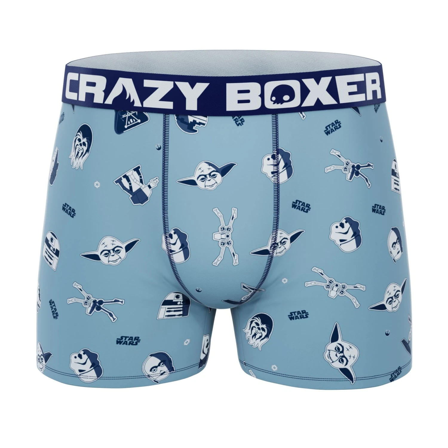 CRAZYBOXER Star Wars Blue Men's Boxer Briefs (Pack 2) 6 CRAZYBOXER Star Wars Blue Men's Boxer Briefs (Pack 2) - Image 4