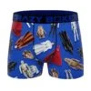 CRAZYBOXER Star Wars Blue Men's Boxer Briefs (Pack 5) -Crazyboxer Sales Store CBSTW0104X5A1 4