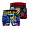 CRAZYBOXER Star Wars Red Darth Vader Men's Boxer Briefs (2 Pack) -Crazyboxer Sales Store CBSW0101X2D1 1