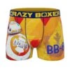 CRAZYBOXER Star Wars BB8 Men's Boxer Briefs 1 CRAZYBOXER Star Wars BB8 Men's Boxer Briefs -Crazyboxer Sales Store CBSW101BB8 0