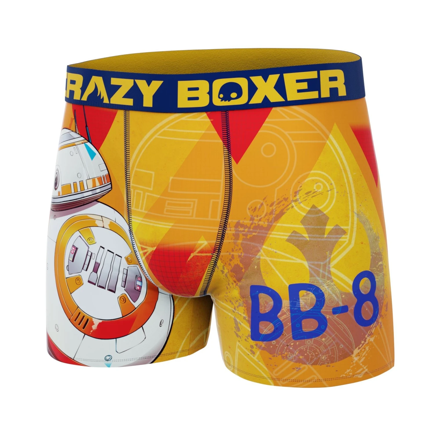 CRAZYBOXER Star Wars BB8 Men's Boxer Briefs 6 CRAZYBOXER Star Wars BB8 Men's Boxer Briefs - Image 4