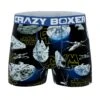 CRAZYBOXER Star Wars Falcon Men's Boxer Briefs -Crazyboxer Sales Store CBSW101FAL 0