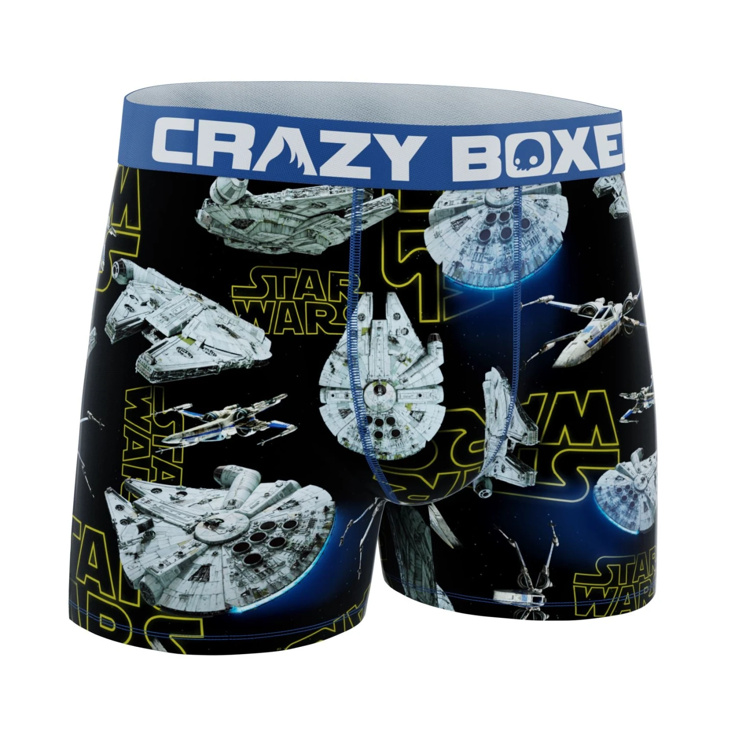 CRAZYBOXER Star Wars Falcon Men's Boxer Briefs 5 CRAZYBOXER Star Wars Falcon Men's Boxer Briefs - Image 3