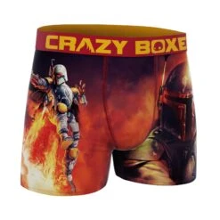 Men's Boxer Briefs - Star Wars - Boba Fett -Crazyboxer Sales Store CBSW101FET 3
