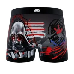 CRAZYBOXER Star Wars Darth Vader Millenium Falcon Men's Boxer Briefs (2 Pack) 9 CRAZYBOXER Star Wars Darth Vader Millenium Falcon Men's Boxer Briefs (2 Pack) -Crazyboxer Sales Store CBSW101X2A4 5