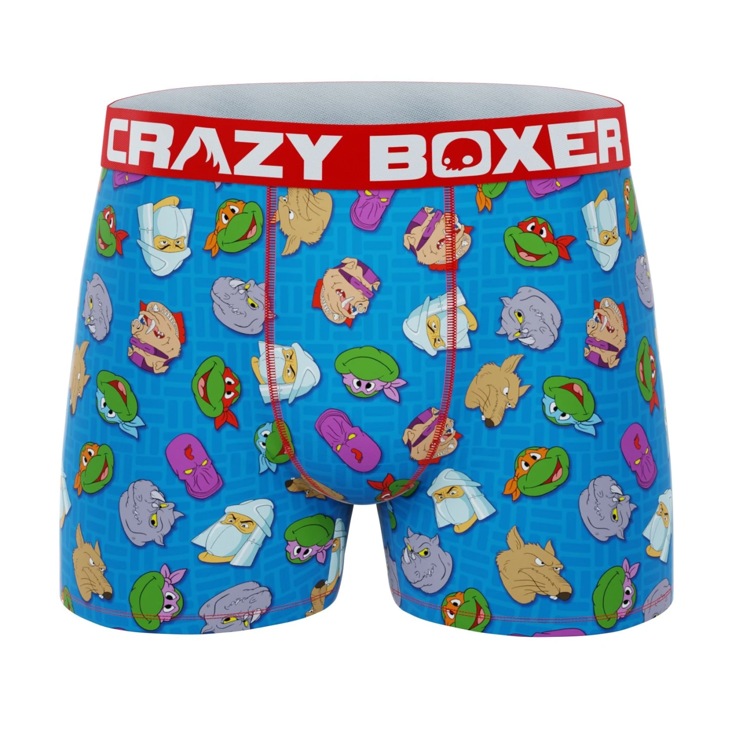 CRAZYBOXER Ninja Turtles Sewer Men's Boxer Briefs 3 CRAZYBOXER Ninja Turtles Sewer Men's Boxer Briefs