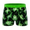 CRAZYBOXER Ninja Turtles Green Power Men's Boxer Briefs -Crazyboxer Sales Store CBTMN0103GREN 0
