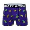 CRAZYBOXER Ninja Turtles Skateboard Men's Boxer Briefs -Crazyboxer Sales Store CBTMN0103SKAT 0