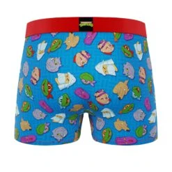 CRAZYBOXER Ninja Turtles Rocksteady Sewer Men's Boxer Briefs (2 Pack) -Crazyboxer Sales Store CBTMN0103X2C1 7