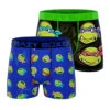 CRAZYBOXER Ninja Turtles Cowabunga + TMNT Team Men's Boxer Briefs (2 Pack) -Crazyboxer Sales Store CBTMN0103X2C3 1