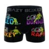 CRAZYBOXER Ninja Turtles Player Men's Boxer Briefs -Crazyboxer Sales Store CBTMN0105ALLS 0