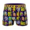 CRAZYBOXER Ninja Turtles In Time Men's Boxer Briefs -Crazyboxer Sales Store CBTMN0105PIX3 0