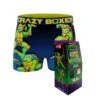 CRAZYBOXER Ninja Turtles 8bit Men's Boxer Briefs (Creative Packaging) -Crazyboxer Sales Store CBTMN0105PIXEN 0