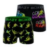 CRAZYBOXER Ninja Turtles Pixel Men's Boxer Briefs (Pack 2) -Crazyboxer Sales Store CBTMN0105X2A1 1