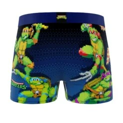 CRAZYBOXER Ninja Turtles In Time Men's Boxer Briefs (Pack 2) -Crazyboxer Sales Store CBTMN0105X2A2 5