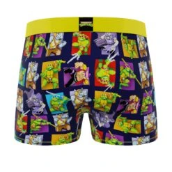 CRAZYBOXER Ninja Turtles In Time Men's Boxer Briefs (Pack 2) -Crazyboxer Sales Store CBTMN0105X2A2 7