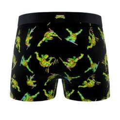 CRAZYBOXER Ninja Turtles Pixel Men's Boxer Briefs (Pack 3) -Crazyboxer Sales Store CBTMN0105X3A1 9