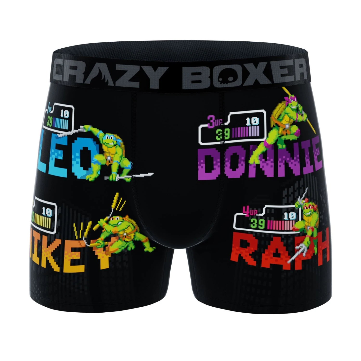 CRAZYBOXER Ninja Turtles Men's Boxer Briefs (5 Pack) 3 CRAZYBOXER Ninja Turtles Men's Boxer Briefs (5 Pack)
