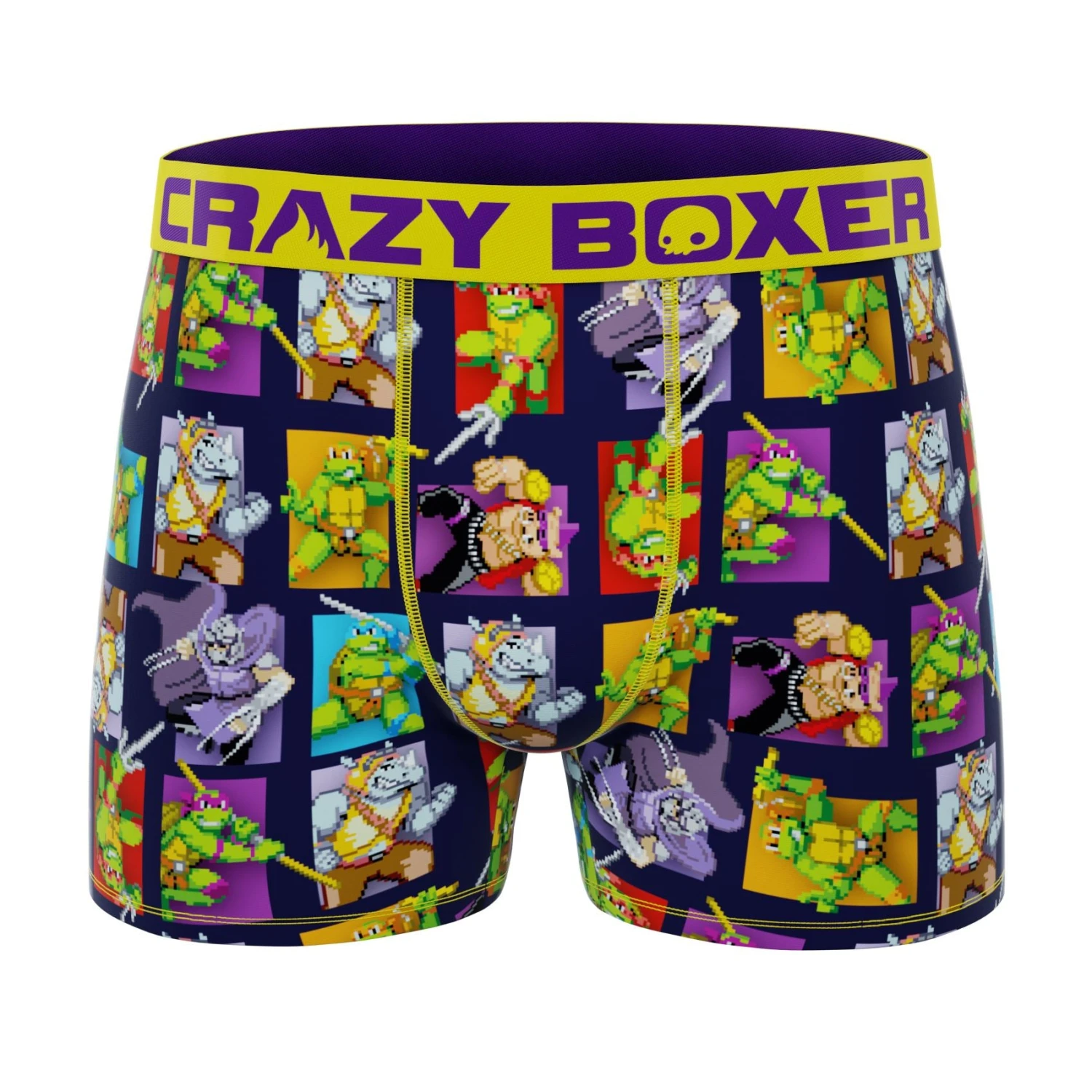 CRAZYBOXER Ninja Turtles Men's Boxer Briefs (5 Pack) 6 CRAZYBOXER Ninja Turtles Men's Boxer Briefs (5 Pack) - Image 4