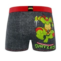 CRAZYBOXER Ninja Turtles Raphael Men's Boxer Briefs (Creative Packaging) -Crazyboxer Sales Store CBTMN01RAPHN 2