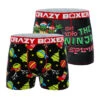 CRAZYBOXER Ninja Turtles Holidays Men's Boxer Briefs (2 Pack) 2 CRAZYBOXER Ninja Turtles Holidays Men's Boxer Briefs (2 Pack) -Crazyboxer Sales Store CBTMNT0101X2A1 1