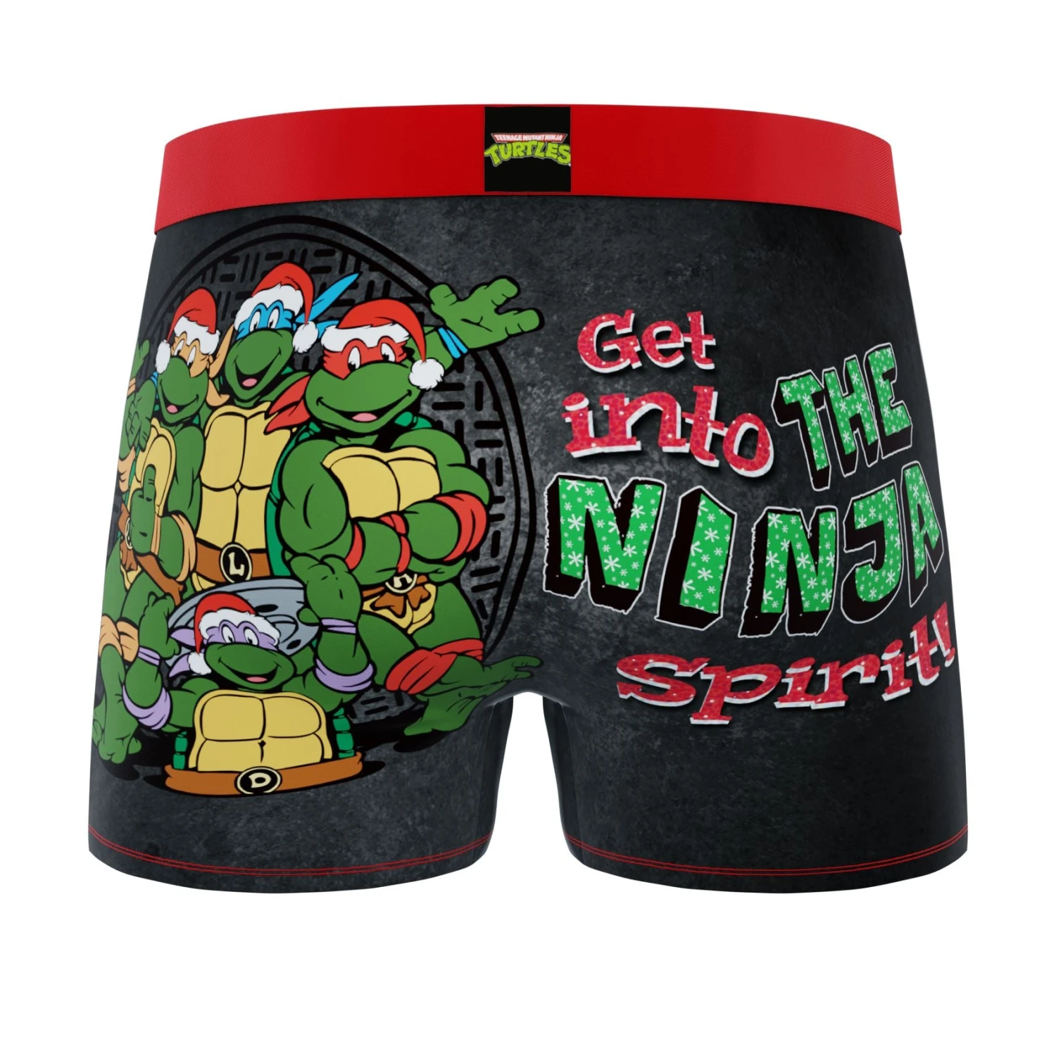 CRAZYBOXER Ninja Turtles Holidays Men's Boxer Briefs (2 Pack) 5 CRAZYBOXER Ninja Turtles Holidays Men's Boxer Briefs (2 Pack) - Image 3