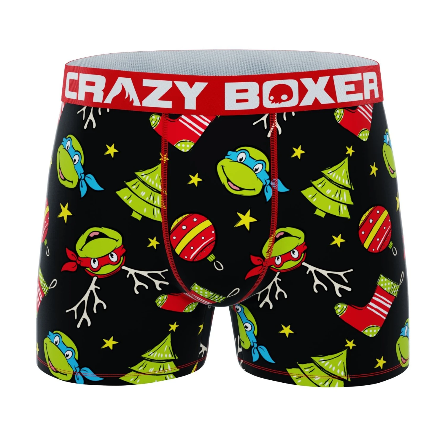 CRAZYBOXER Ninja Turtles Holidays Men's Boxer Briefs (2 Pack) 6 CRAZYBOXER Ninja Turtles Holidays Men's Boxer Briefs (2 Pack) - Image 4