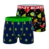 CRAZYBOXER Ninja Turtles Happy Holidays Men's Boxer Briefs (2 Pack) 2 CRAZYBOXER Ninja Turtles Happy Holidays Men's Boxer Briefs (2 Pack) -Crazyboxer Sales Store CBTMNT01X2A4 1