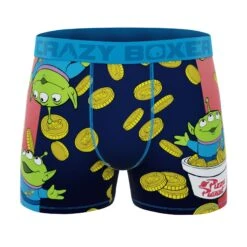 CRAZYBOXER Disney Toy Story Money Men's Boxer Briefs (Pack3) 14 CRAZYBOXER Disney Toy Story Money Men's Boxer Briefs (Pack3) -Crazyboxer Sales Store CBTOY0101X3A1 8