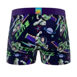 CRAZYBOXER Pixar Toy Story Buzz Men's Boxer Briefs (Creative Packaging) -Crazyboxer Sales Store CBTOY0102BUZZN 2