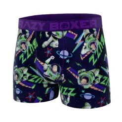 CRAZYBOXER Pixar Toy Story Buzz Men's Boxer Briefs (Creative Packaging) -Crazyboxer Sales Store CBTOY0102BUZZN 4