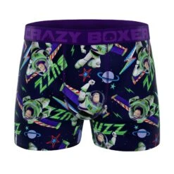 Men's Toy Story 5-Pack Woody & Rex & Ham & Lightning Buzz Boxer Briefs