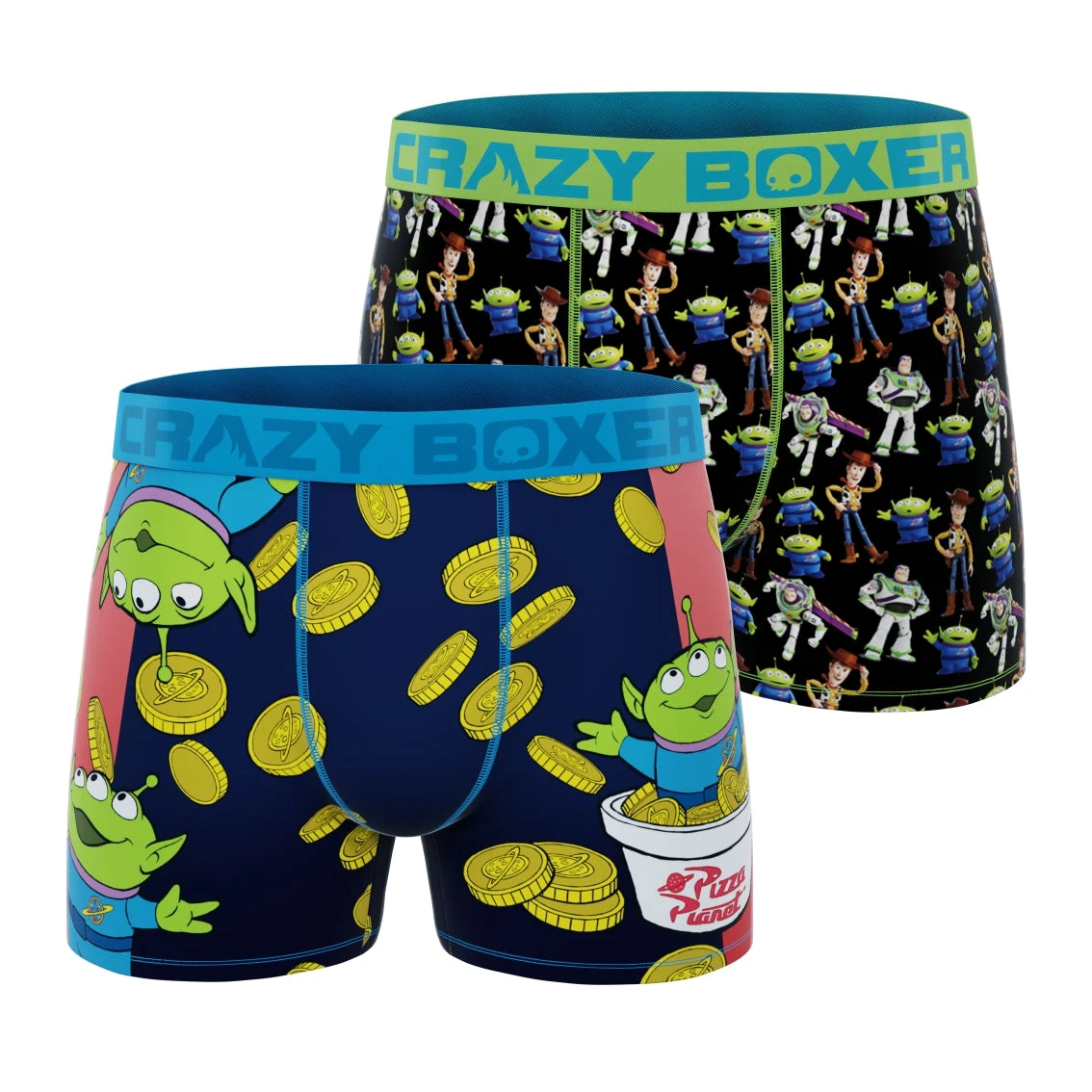 CRAZYBOXER Disney Toy Story Money Men's Boxer Briefs (2 Pack) 3 CRAZYBOXER Disney Toy Story Money Men's Boxer Briefs (2 Pack)