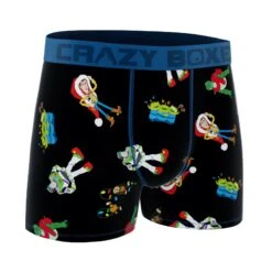 CRAZYBOXER Toy Story Xmas Group Men's Boxer Briefs 8 CRAZYBOXER Toy Story Xmas Group Men's Boxer Briefs -Crazyboxer Sales Store CBTOY0104GRUP 3