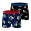 CRAZYBOXER Disney Toy Story XMAS Cane Men's Boxer Briefs (2 Pack) -Crazyboxer Sales Store CBTOY0104X2A1 1