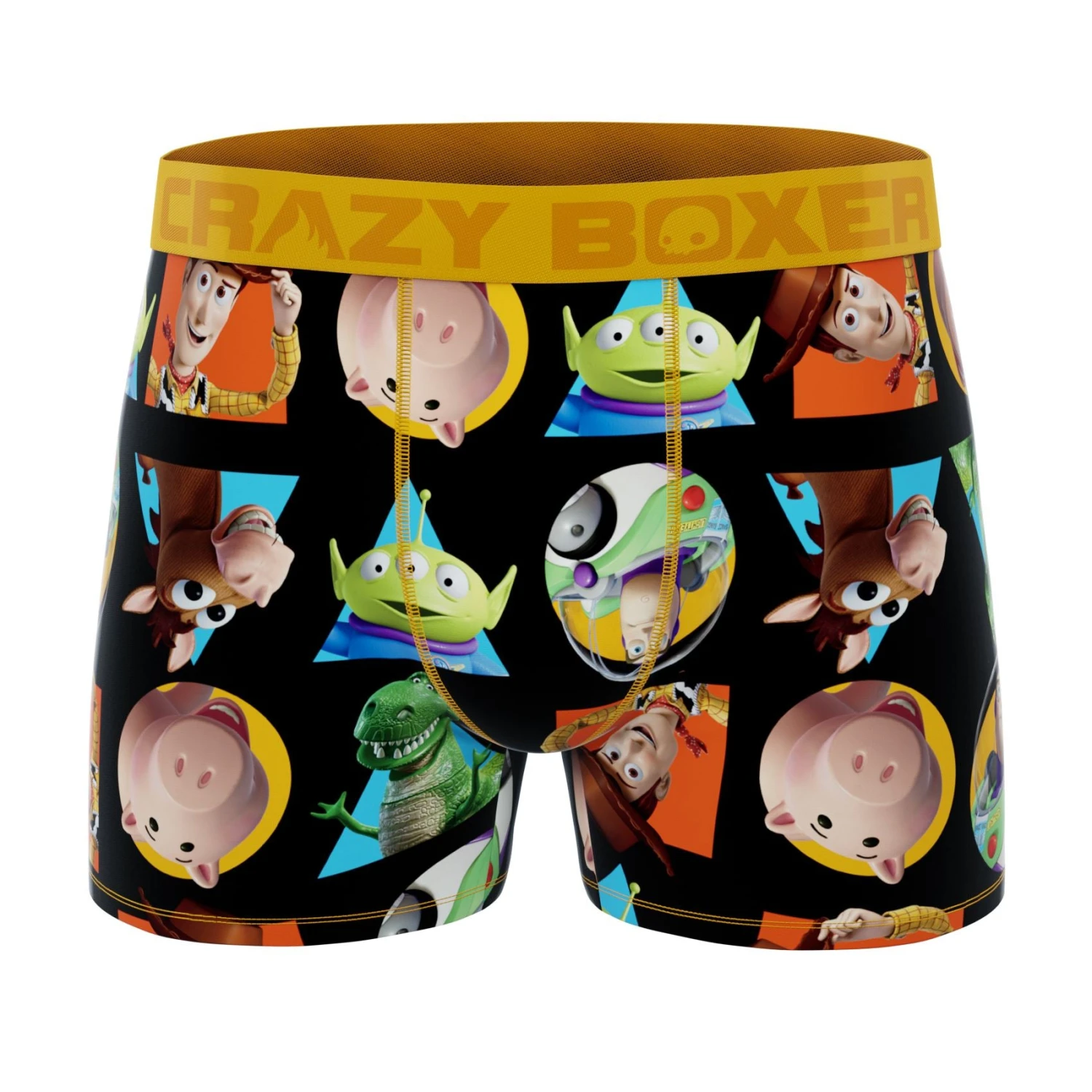 CRAZYBOXER Disney Toy Story Group + Aliens Men's Boxer Briefs (2 Pack) 4 CRAZYBOXER Disney Toy Story Group + Aliens Men's Boxer Briefs (2 Pack) - Image 2