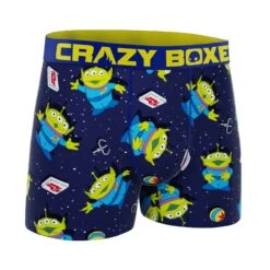 CRAZYBOXER Pixar Toy Story Aliens Men's Boxer Briefs (Creative Packaging) -Crazyboxer Sales Store CBTOY0105PZPLN 3