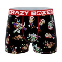 CRAZYBOXER Toy Story Xmas All Characters Men's Boxer Briefs