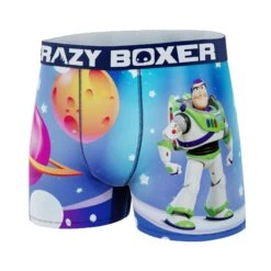 CRAZYBOXER Pixar Toy Story Outer Space Men's Boxer Briefs (Creative Packaging) -Crazyboxer Sales Store CBTOY01BUZZN 4
