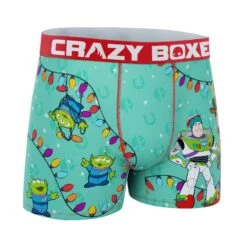 CRAZYBOXER Toy Story Christmas Lights Men's Boxer Briefs -Crazyboxer Sales Store CBTOY01NMAS 3